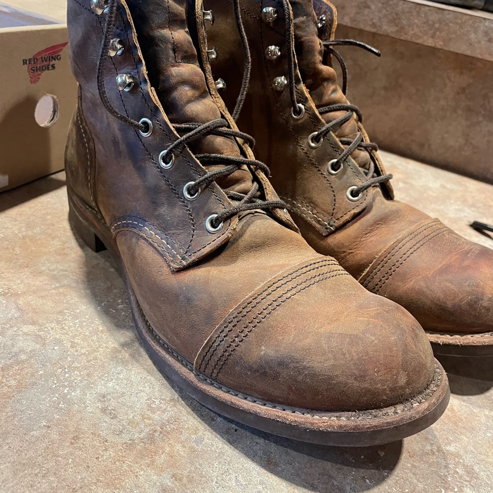 Red Wing Iron Ranger Copper 12